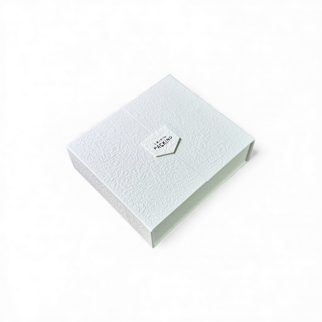 White Textured Packaging with Automatic Elevation Design